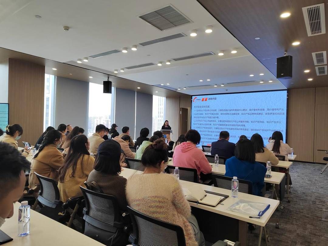 知识产权如何赋能企业发展？成都高新区首期惠企政策大讲堂开讲