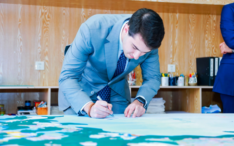 联合国大使布兰科出任北京蒙台梭利国际学校公益大使(图2) 联合国大使布兰科出任北京蒙台梭利国际学校公益大使(图2)