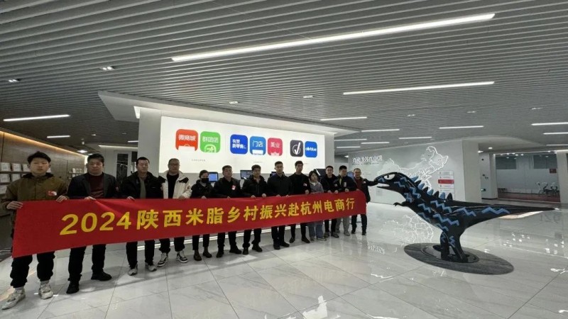 【开拓眼界 交流发展】2024陕西米脂乡村振兴赴杭州电商行精彩继续！(图1)